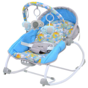 Pihenőszék babák számára 2in1 Baby Mix dino grey blue